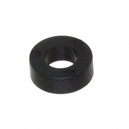 10 pcs : 16FW010125B - FLAT WASHER, NYLON, BLACK, .194