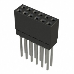 10 pcs : ESQ-106-14-T-D - CONN SOCKET 12POS 0.1 TIN PCB