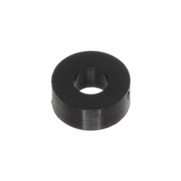 10 pcs : 16FW006125B - FLAT WASHER, NYLON, BLACK, .140