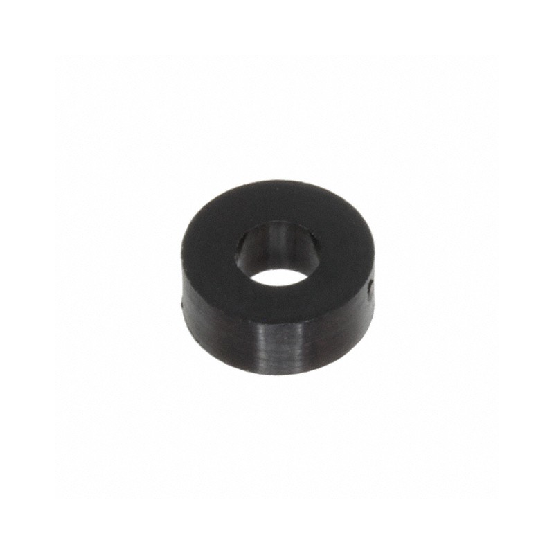 10 pcs : 16FW006125B - FLAT WASHER, NYLON, BLACK, .140