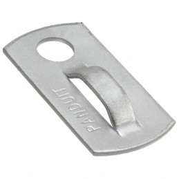 10 pcs : MBMS-S10-MY - CABLE TIE HLDR SGL SCREW 10 SIL