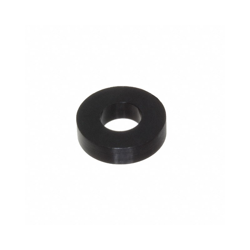 10 pcs : 16FW008093B - FLAT WASHER, NYLON, BLACK, .171