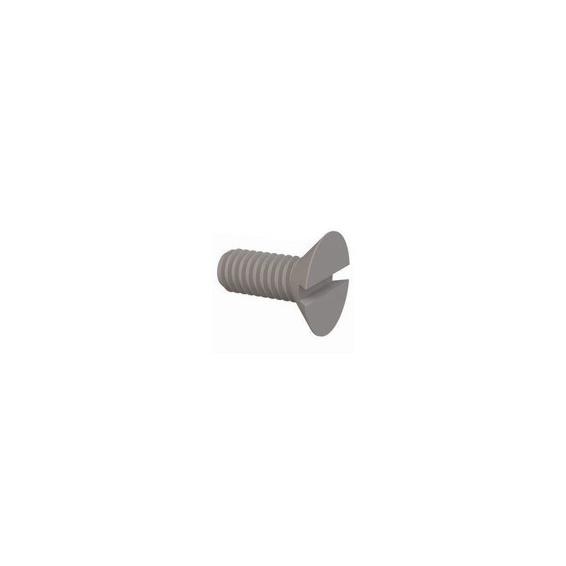 10 pcs : 50M040070H010 - 90 SLOTTED CSK SCREW, M4 X .7 TH