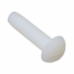 10 pcs : 012520R100 - ROUND SLOTTED SCREW 1/4-20 THREA