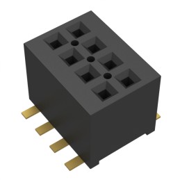 10 pcs : MLE-104-01-G-DV - CONN RECEPT 8POS 1MM DUAL SMD