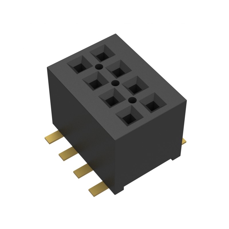 10 pcs : MLE-104-01-G-DV - CONN RECEPT 8POS 1MM DUAL SMD