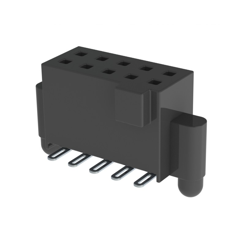 10 pcs : SFM-105-L2-S-D-A-K-TR - CONN RCPT 10POS 0.05 GOLD SMD