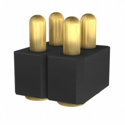 10 pcs : 813-22-004-30-003101 - CONN SPRING PISTON 4POS SMD