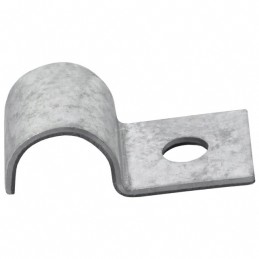 10 pcs : 8145 - CBL CLAMP U-TYPE SILVER FASTENER