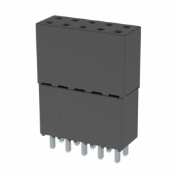 10 pcs : ESQ-105-33-L-D - CONN SOCKET 10POS 0.1 GOLD PCB