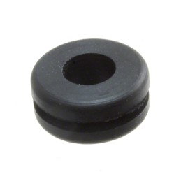 10 pcs : 5102 - RUBBER GROMMET BLACK FOR CUT-OUT