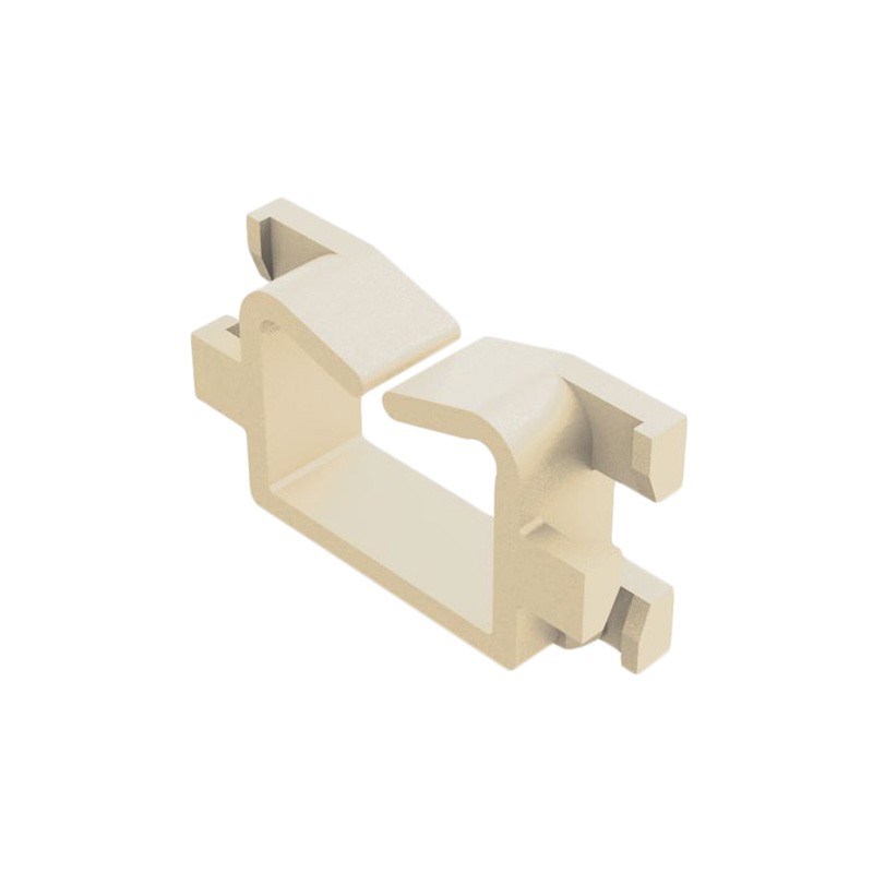 10 pcs : EWSE-2-01 - CBL CLIP WIRE SADDLE PUSH IN