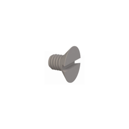 10 pcs : 50M040070H006 - 90 SLOTTED CSK SCREW, M4 X .7 TH