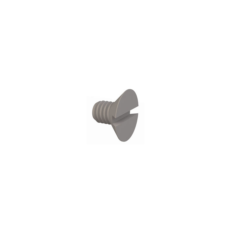10 pcs : 50M040070H006 - 90 SLOTTED CSK SCREW, M4 X .7 TH