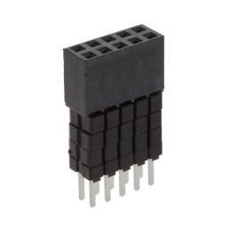 10 pcs : ESW-105-44-T-D - CONN SOCKET 10POS 0.1 TIN PCB