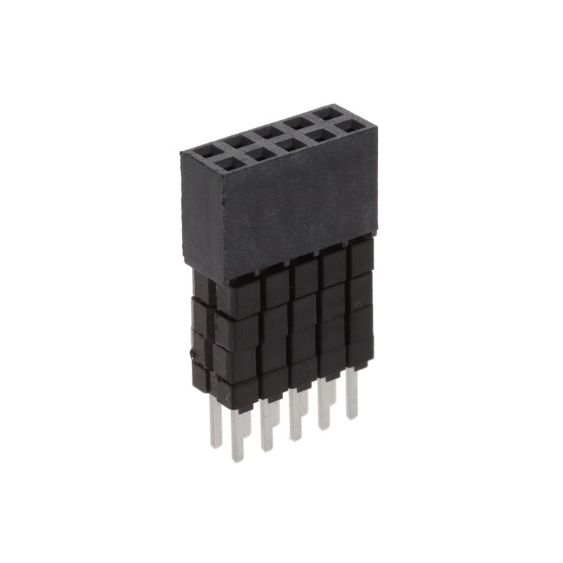 10 pcs : ESW-105-44-T-D - CONN SOCKET 10POS 0.1 TIN PCB