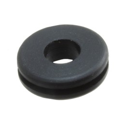 10 pcs : 5113 - RUBBER GROMMET BLACK FOR CUT-OUT