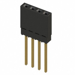 10 pcs : ESQ-104-14-G-S - CONN SOCKET 4POS 0.1 GOLD PCB