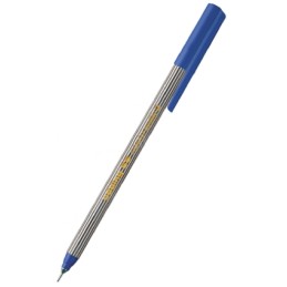 1 pcs - Edding Blue Fineliner Pen, 0.3 mm Tip Size
