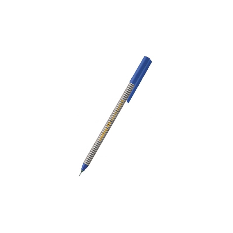 1 pcs - Edding Blue Fineliner Pen, 0.3 mm Tip Size