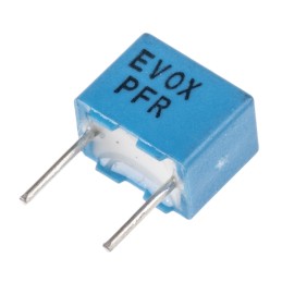 5 pcs - KEMET PFR510 Polypropylene Film Capacitor, 250 V ac, 630 V dc, ±5%, 470pF, Through Hole