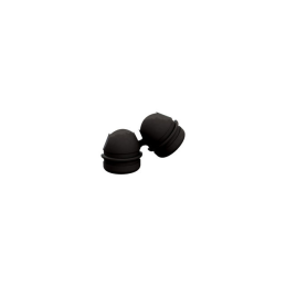 10 pcs : 23MP06N34EZ - BUSHING W/STR RELIEF NYLON BLACK