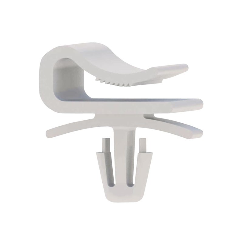 10 pcs : CFCCA-1-01 - CBL CLIP FLAT C-TYPE NAT ARROW