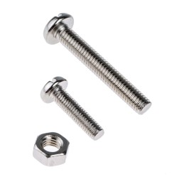 1 Kit - RS PRO Brass 3240 Piece Slot Drive Screw/Bolt Kit