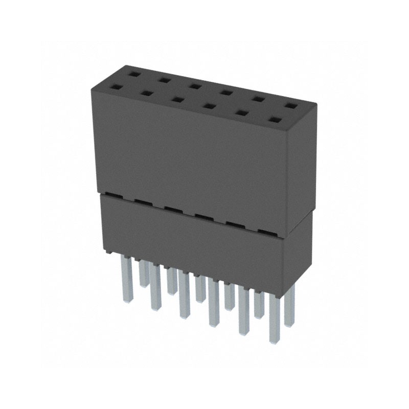 10 pcs : ESQ-106-23-T-D - CONN SOCKET 12POS 0.1 TIN PCB