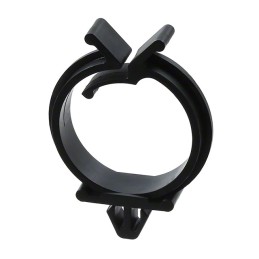 10 pcs : RWS-16-01BK - CBL CLIP WIRE SADDLE BLK ARROW