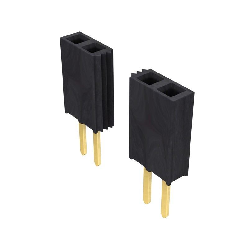 10 pcs : SSW-112-02-G-S - CONN RCPT .100' 12POS SNGL GOLD