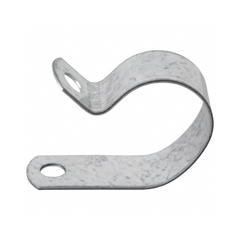 10 pcs : 8109 - CBL CLAMP P-TYPE SILVER FASTENER