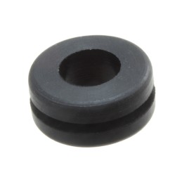 10 pcs : 5111 - RUBBER GROMMET BLACK FOR CUT-OUT