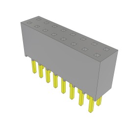 10 pcs : SSQ-108-02-F-D - CONN RCPT 16POS 0.1 GOLD PCB