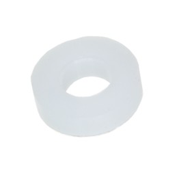 10 pcs : 16FW004062 - FLAT WASHER, NYLON, NATURAL, .11