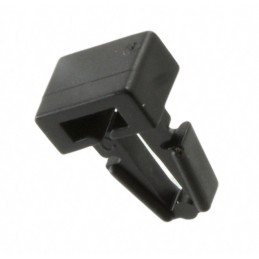 10 pcs : PM2H25-M0 - CABLE TIE HLDR SGL PUSH MNT BLK