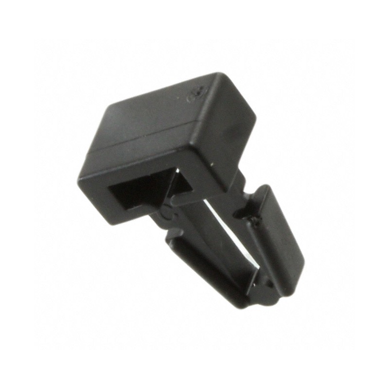 10 pcs : PM2H25-M0 - CABLE TIE HLDR SGL PUSH MNT BLK