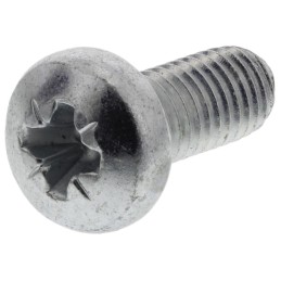 1 Kit - RS PRO Bright Zinc Plated, Clear Passivated Steel Pan Head Thread Forming Screw