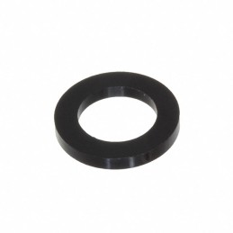10 pcs : 16FW312062B - FLAT WASHER, NYLON, BLACK, .317