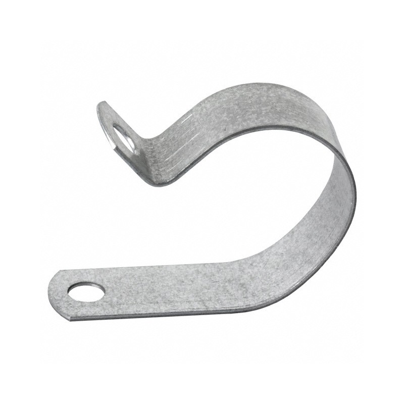 10 pcs : 8111 - CBL CLAMP P-TYPE SILVER FASTENER