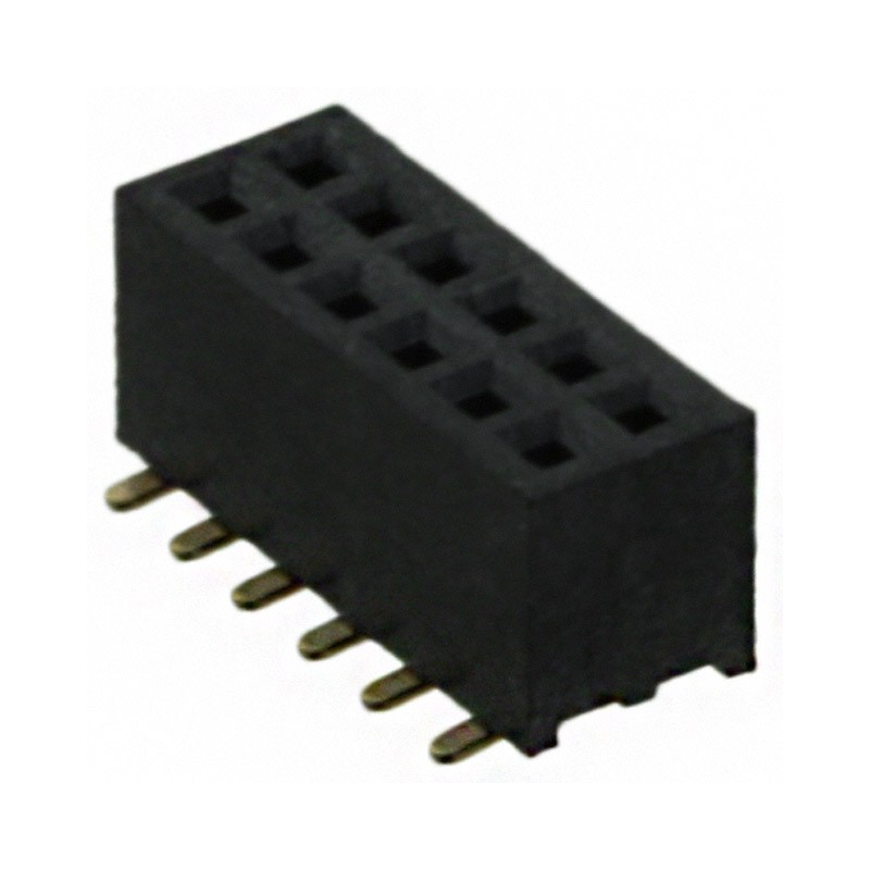 10 pcs : M50-3120645 - CONN RCPT 12POS 0.05 GOLD SMD