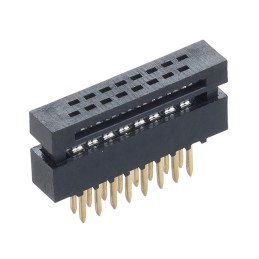 10 pcs : M50-3800842 - CONN DIP HDR IDC 16P 30AWG VERT