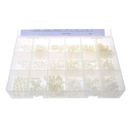 1 Kit - RS PRO Nylon 600 Piece Slot Drive Screw/Bolt Kit