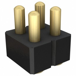 10 pcs : 813-22-004-30-004101 - CONN SPRING PISTON 4POS SMD