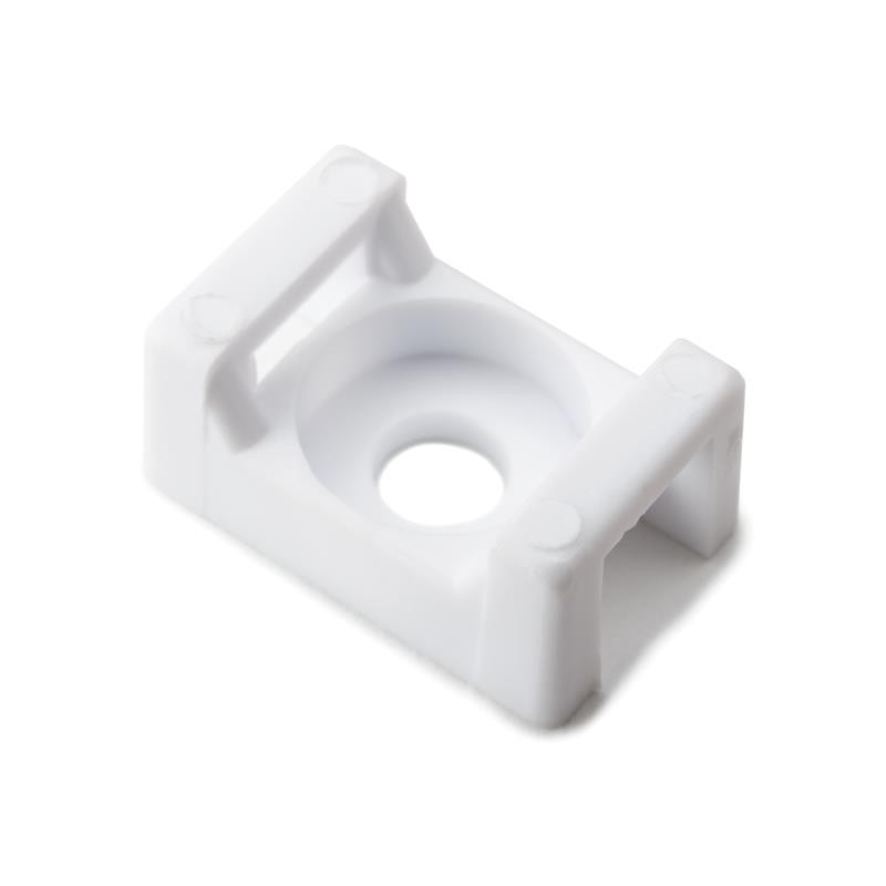 10 pcs : CTM09M4 - CABLE TIE HLDR DUAL SCREW NAT