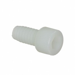 10 pcs : 3425200050 - SOCKET HEAD BOLT, NATURAL, NYLON