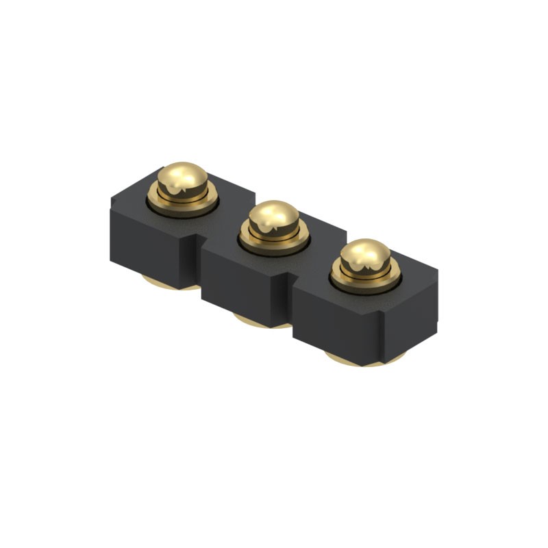 10 pcs : 815-22-003-30-001101 - CONN SPRING PISTON 3POS SMD