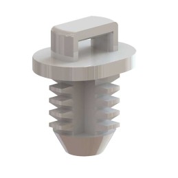 10 pcs : FTH-15-01-M - CABLE TIE HLDR SGL PUSH MNT NAT