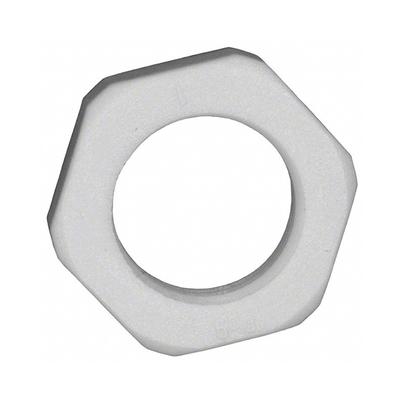 10 pcs : A8209 - LOCKNUT PG 9 NYLON GRAY