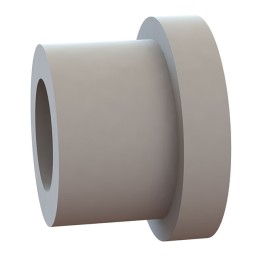 10 pcs : 12SWS1074 - SHOULDER WASHER, NATURAL, NYLON